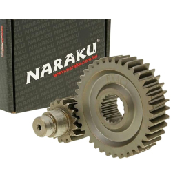 NARAKU Transmission Gear Up Kit 16 / 37 teeth. Adly / Beeline / Keeway / Rex / Sym 125 96-18
