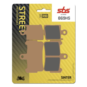 SBS HS Street Excel 869HS Sintered Front Brake Pads Honda VFR 1200cc 10-16