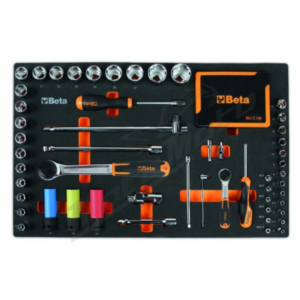 BETA TOOLS RSC50 2.0 Workshop Equipment Combination with 223 tools