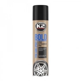 ALBURNUS Tyre blackener K2 BOLD 600ml. spray 
