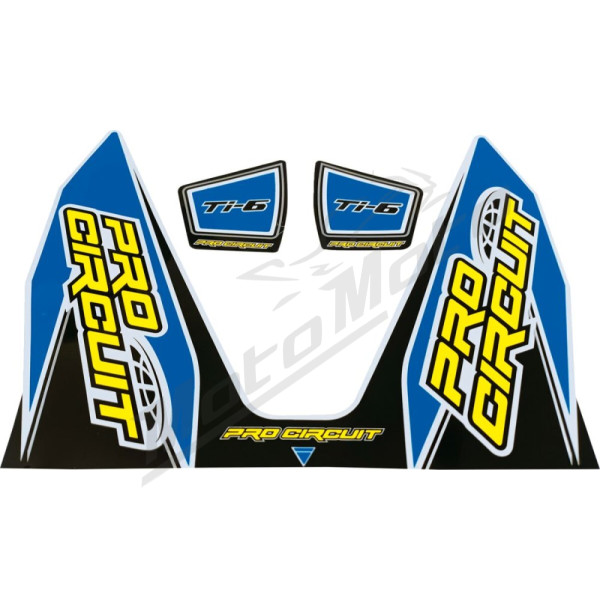 PRO CIRCUIT Ti-6 Exhaust Decals