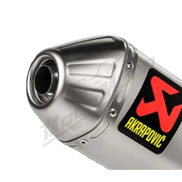 AKRAPOVIC Bakelio galinis dangtelis titaninis Yamaha XTZ 690 18-20