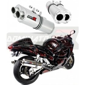 Exhausts silencers Dominator Oval SUZUKI GSX / GSX-R 1300 HAYABUSA 1999 - 2007