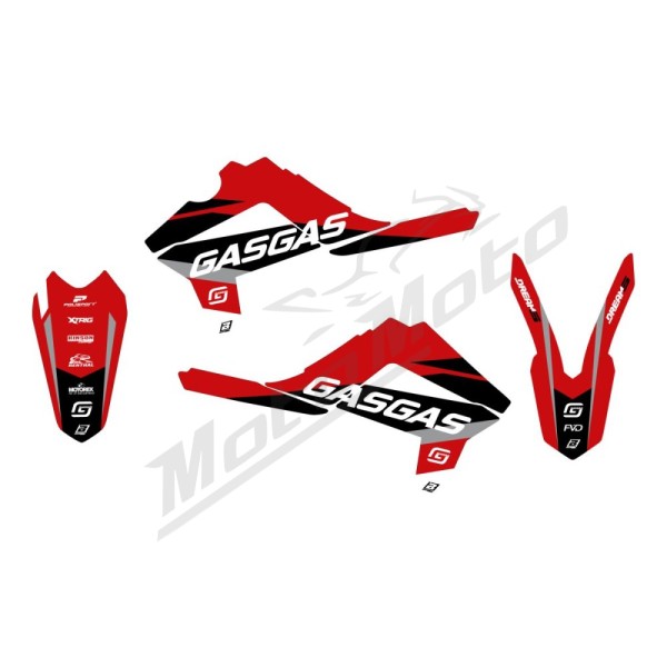 BLACKBIRD RACING Dream 5 Graphic Kit Gas Gas EC 125-450cc 12-17
