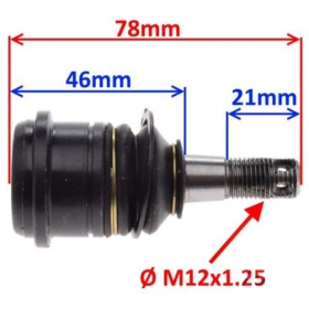 Šarnyras ATV ST-9E 250cc Ø32 M12x1,25 (78mm ilgio)