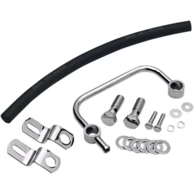 DRAG SPECIALTIES Crankcase Breather Kit Harley Davidson XL / XLH 883-1200cc 91-22