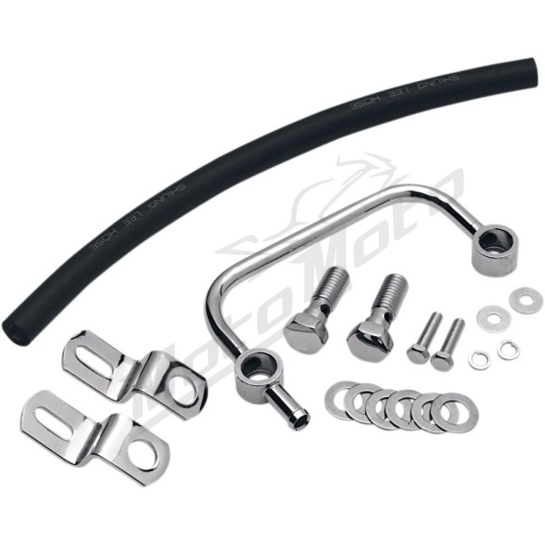 DRAG SPECIALTIES Crankcase Breather Kit Harley Davidson XL / XLH 883-1200cc 91-22