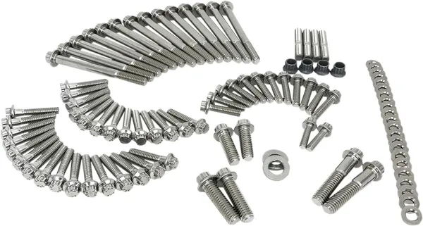 FEULING PARTS 12-Point External Engine Fastener Kit Harley Davidson FLDE / FLFB / FLFBS 1750-1923cc 18-26