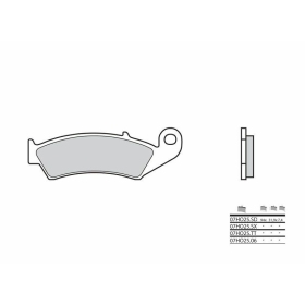 BREMBO Street Carbon Ceramic Brake pads front ​​​​​​​HONDA ATC / CR / CRM / NX / TRX / XR 75-350cc 1986-1995