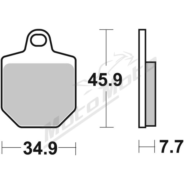 SBS RST 843RST Brake Pads HM Moto / KTM 450-560cc 06-13
