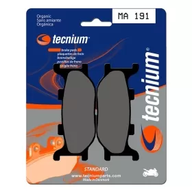 TECNIUM Street Organic Brake pads - MA191 Italjet / MZ / Yamaha 125-1000cc 93-04
