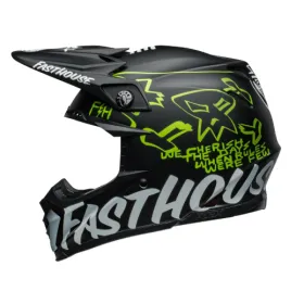 BELL Moto-9S Flex Helmet - Fasthouse MC Krosinis šalmas