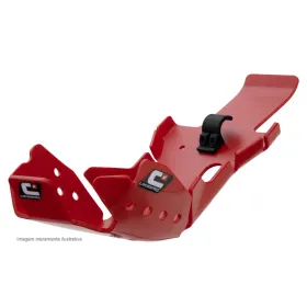 CROSSPRO Engine / swingarm cover red Beta RR 125 18-20