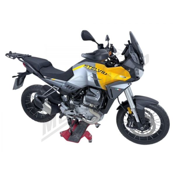 WRS Windscreen Sport W/ Radar Dark Smoke Moto Guzzi Stelvio 1000 ABS 24-25