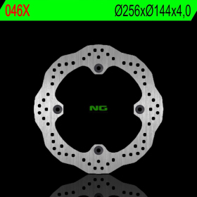 NG BRAKES Front Fixed Brake Disc 255mm Honda CB / NX / XL / XR 450-650cc 86-21