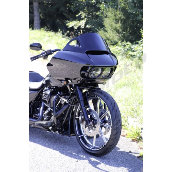 CULT WERK Headlight Mask Black Harley Davidson 1690-1923cc 2016-2023