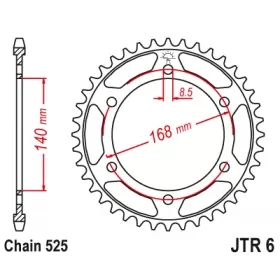 Rear sprocket JTR6
