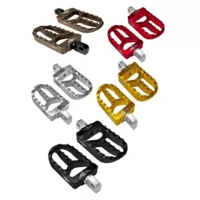 HEINZ BIKES MX V2 Rear Foot Pegs Harley Davidson FLDE / FLSL / FXBB / FXLR / FXST 1750/1923 18-25