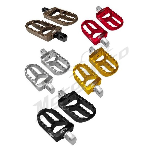 HEINZ BIKES MX V2 Rear Foot Pegs Harley Davidson FLDE / FLSL / FXBB / FXLR / FXST 1750/1923 18-25