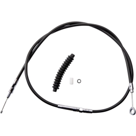 DRAG SPECIALTIES High-Efficiency Black Vinyl Clutch Cable Harley Davidson FLS / FLSS / FLSTN / FXSTD 1584-1690cc 07-16