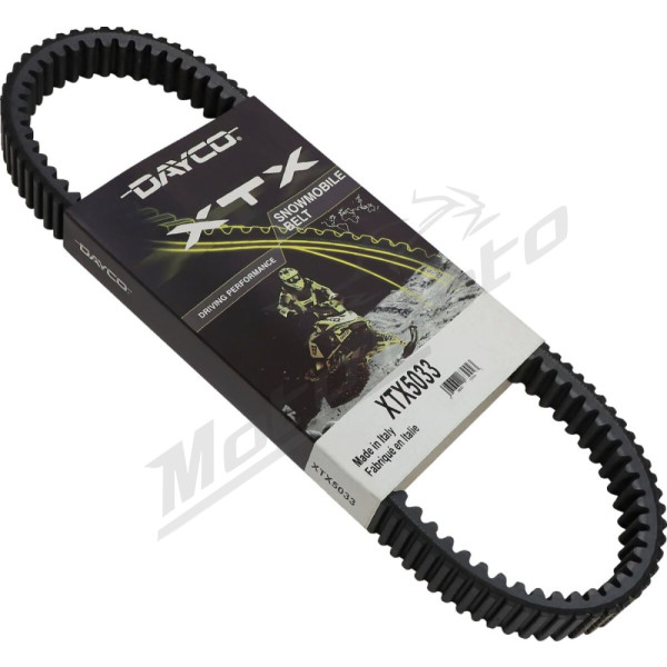 Dayco XTX 5033 Drive belt Yamaha Apex / RS / RX / SRX 600-1000 98-11