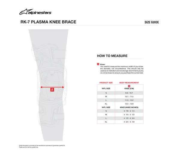 ALPINESTARS RK-7 Plasma Knee Braces