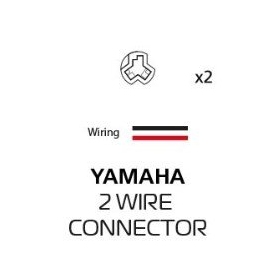 Posūkių signalų laidų jungtis Yamaha (2 laidų jungtis)