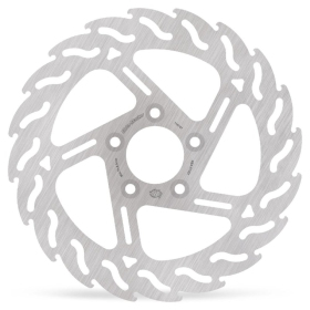 MOTO-MASTER Flame Front Left Fixed Brake Disc Harley Davidson FLD / FLDE / FLHCS / FLSTC / FLTRI / FXBB / FXDL / FXST 1450/1923 00-24