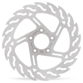 MOTO-MASTER Flame Front Left Fixed Brake Disc Harley Davidson FLD / FLDE / FLHCS / FLSTC / FLTRI / FXBB / FXDL / FXST 1450/1923 00-24