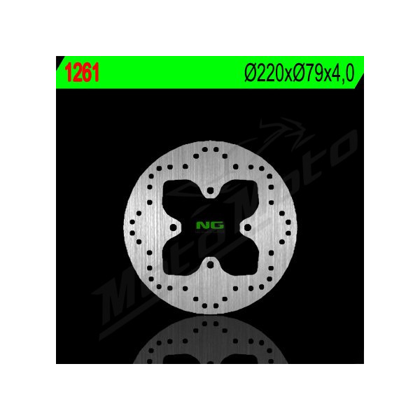 NG Rear Fixed Brake Disc 220x79x4mm Kymco MXU 500cc 05-09