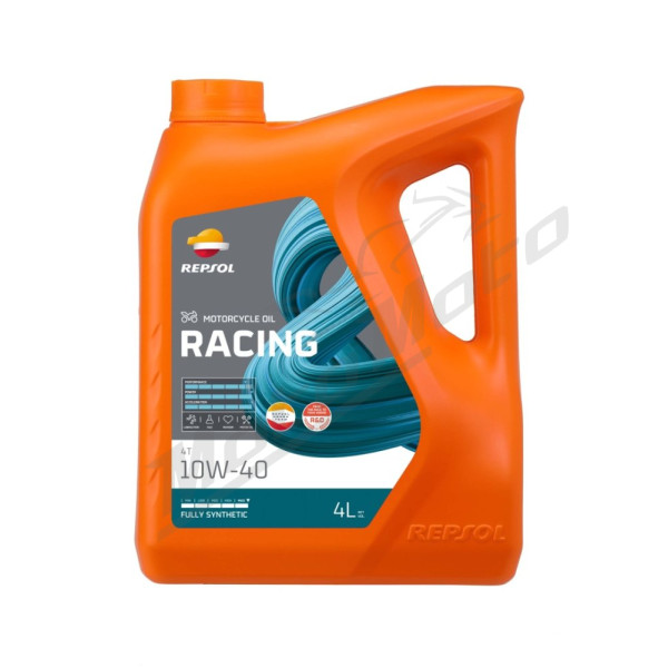 REPSOL Racing Synthetic 4T 10w40 Oil 4L