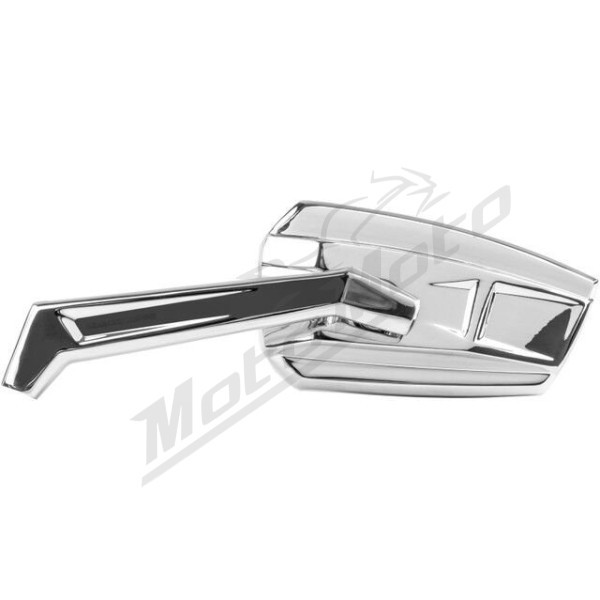 KURYAKYN Enygma chromuoti veidrodėliai Harley Davidson FLDE / XL / FLHX / FXSTB / FLSTSE 883/1868 08-26