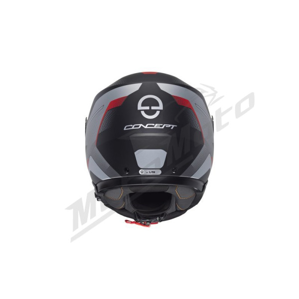 Flip Up Helmet Schuberth CONCEPT Tracer Grey/Red