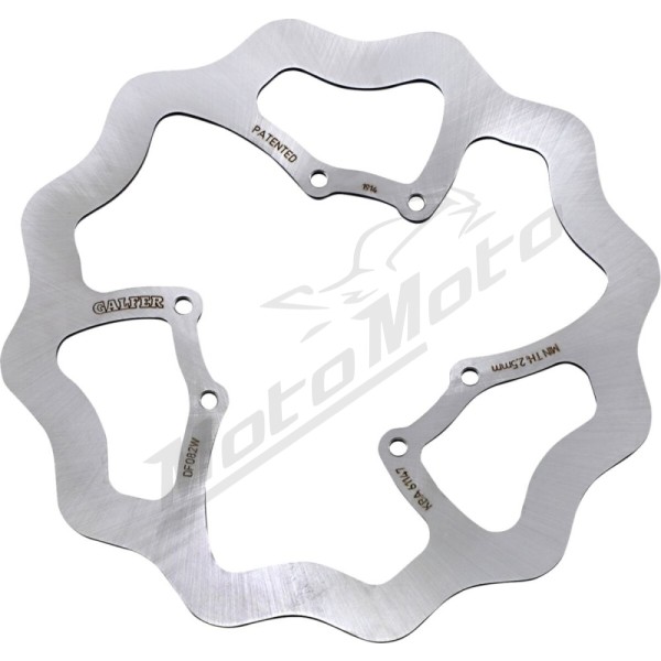 GALFER "Wave®" priekinis stabdžių diskas Honda / Red Moto 250-450cc 15->