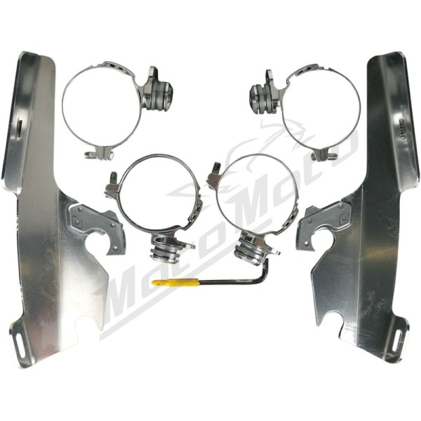 MEMPHIS SHADES METRIC priekinio stiklo montavimo kompl. Honda VTX 1800 02-08