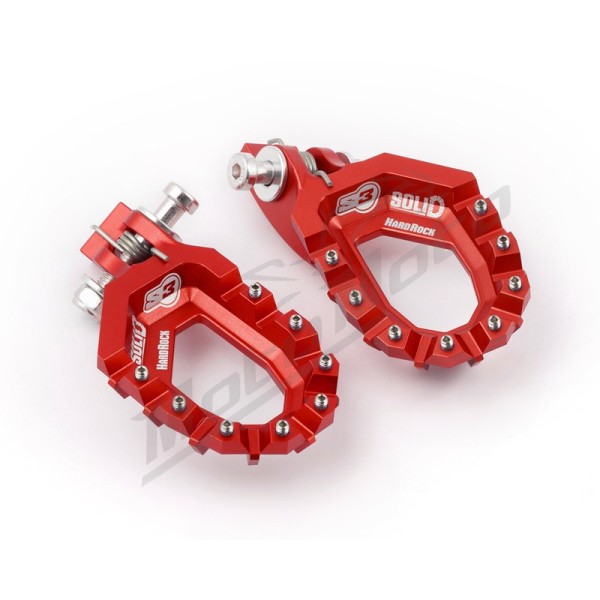 S3 Hard Rock Foot Pegs Solid BETA / GAS GAS / SHERCO 125-300cc 2002-2024