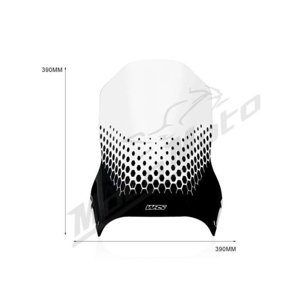 WRS TOURING Windscreen Clear Ducati Desert X 950 ABS 22-24