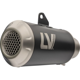 LEOVINCE LV-10 Black Edition Slip-On Muffler KAWASAKI Z 400-500 19-25/EX 400 18-23