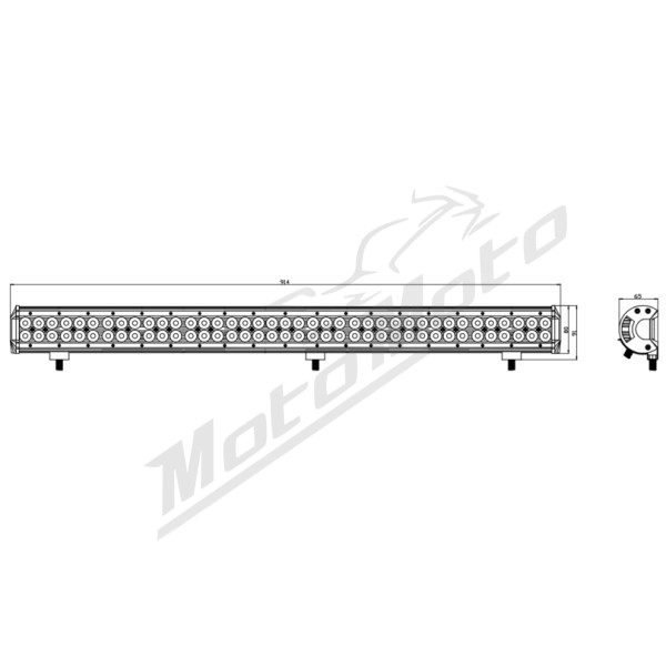 Kinwons Combo Universalus Papildomas žibintas 10-30V 234W