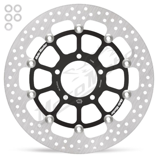 MOTO-MASTER Halo Front Floating Brake Disc Kawasaki ZX-10R 1000 17-25