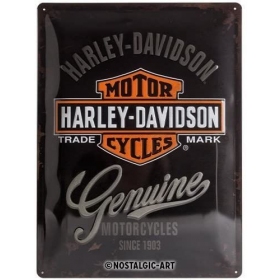 Metal tin sign HARLEY-DAVIDSON 30x40