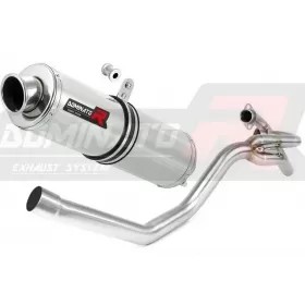 Exhaust kit Dominator ROUND & 2IN1 COLLECTOR YAMAHA XT 660 R 2004-2014