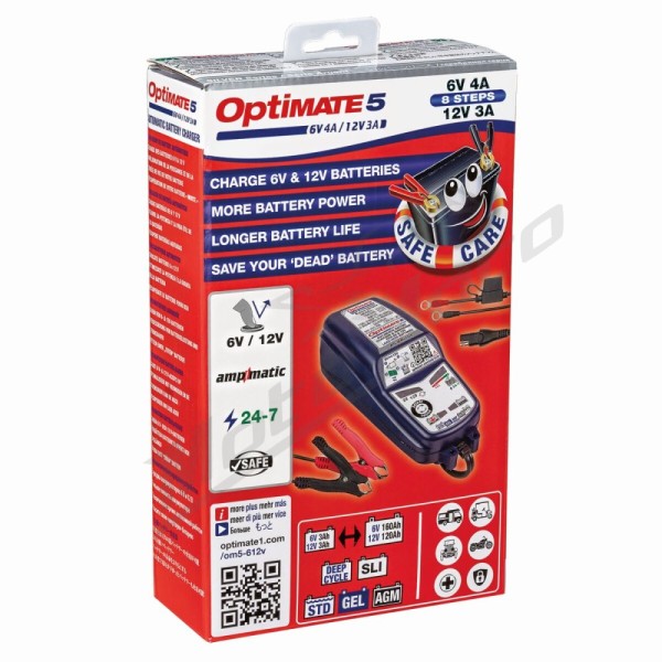 TECMATE OptiMate 5 6V/12V Battery Charger