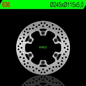 NG BRAKES 636 galinis fiksuotas stabdžių diskas LAVERDA / DUCATI / YAMAHA 