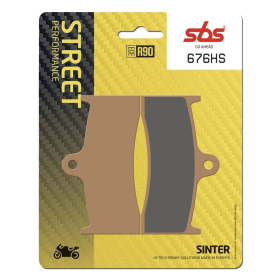 SBS 676HS Sintered Metal BUELL / KAWASAKI / MV AGUSTA / 750-1000 96-08 