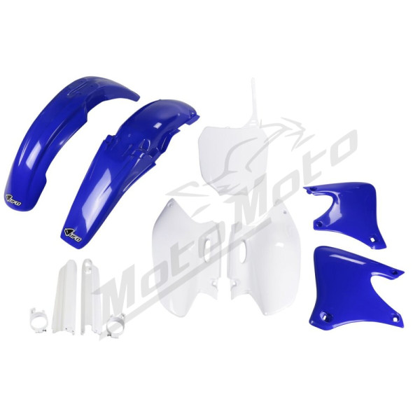 UFO White/Blue Replacement Full Body Plastic Kit For Yamaha YZF 250cc 01-02