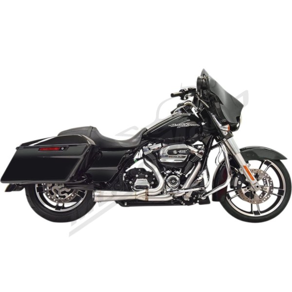 BASSANI XHAUST Road Rage 2:1 Short Exhaust System Harley Davidson 1750-1868cc 2017-2025