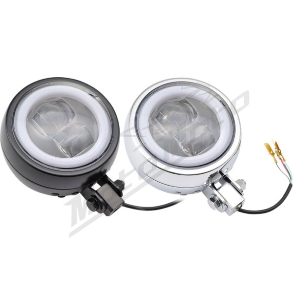 DAYTONA CAPSULE120 Universal Headlight 120mm (bottom mount)