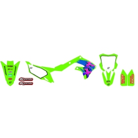 BLACKBIRD Retro pilnas grafikos rinkinys KAWASAKI KX 250-450cc 2019-2023