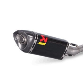 AKRAPOVIC Racing Line Replacement Muffler Carbon Fiber Yamaha MT-03 / R25 / R3 250-320 15-24